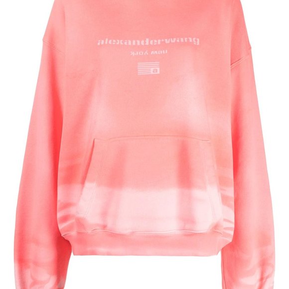 ALEXANDER WANG Hoodie with logo - Picture 2 of 4